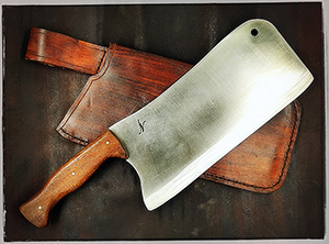 JN Coltello da Cucina-Chef fatto a mano CCW25a